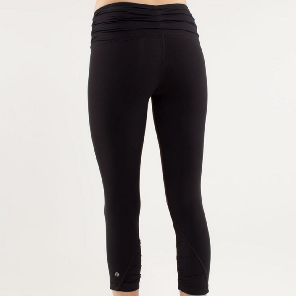 Lululemon Black Embrace Crop